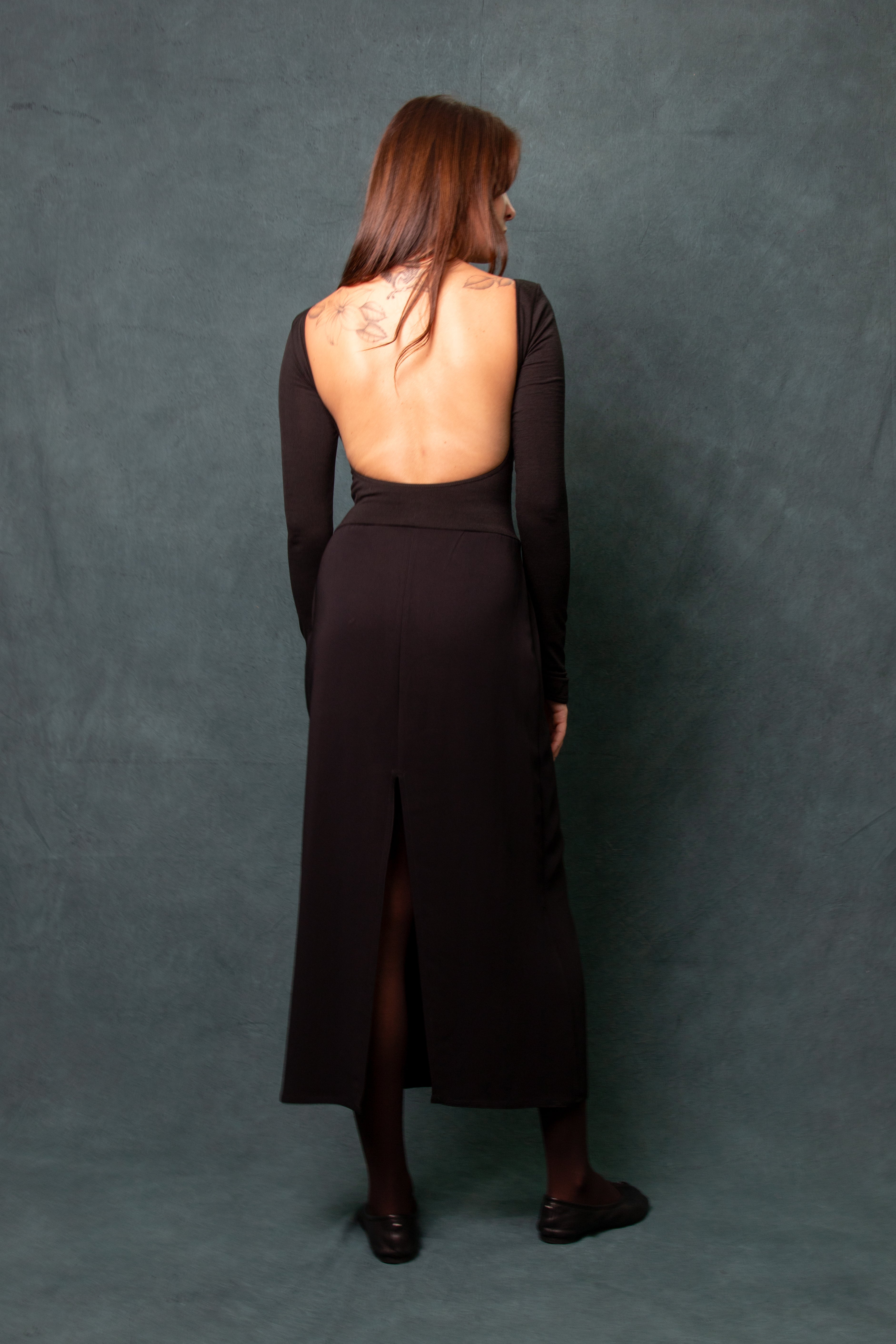 Patricia Backless Maxi Dress - Black (Ready-to-Ship) RACHEL MILLS Patricia Backless Maxi Dress - Black (Ready-to-Ship) RACHEL MILLS