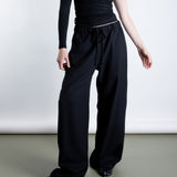 Jill One Sleeve Top - Black (PO)