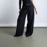 Jill One Sleeve Top - Black (PO)