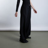 Jill One Sleeve Top - Black (PO)