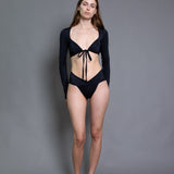 Long Sleeved Tri Swim Top (Ready-to-Ship)