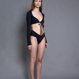 Long Sleeved Tri Swim Top (Ready-to-Ship)