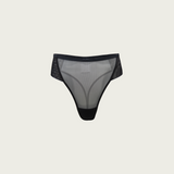 Mesh High G Brief - Black (PO)