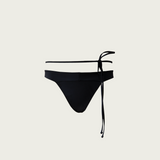 Belted G Swim Brief - Black (PO)