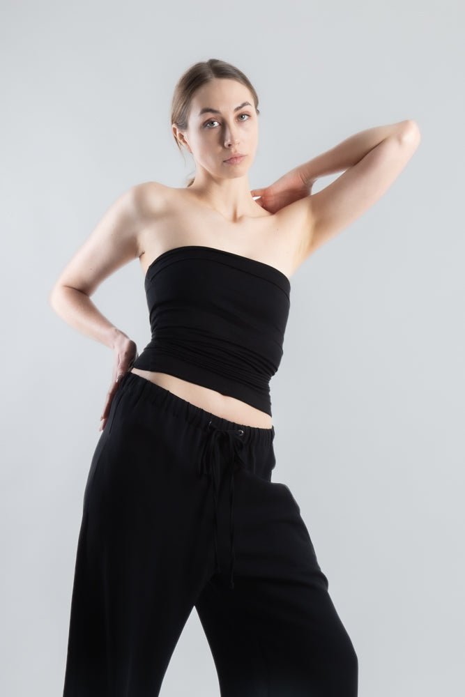 Engineered Tube Top - Black (PO)