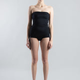 Tube One-piece Swimsuit - Black (PO)