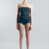 Tube One-piece Swimsuit - Gunmetal (PO)