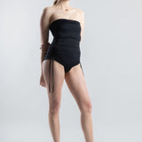 Tube One-piece Swimsuit - Black (PO)