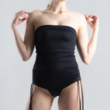 Tube One-piece Swimsuit - Black (PO)