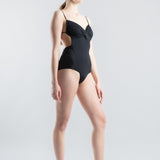 Jill Twist One-piece Swimsuit - Black (PO)