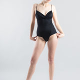 Jill Twist One-piece Swimsuit - Black (PO)