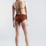 Mid-Rise LL Full Swim Brief - Burnt Ochre (PO)