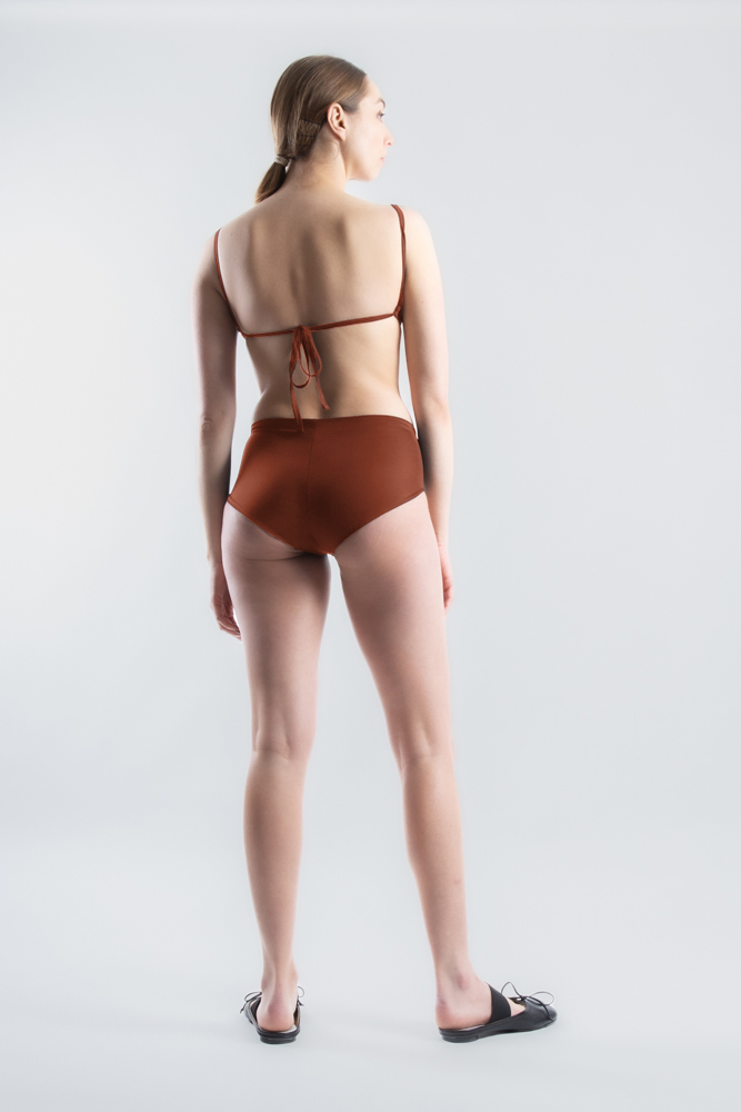 Jack Swim Top - Burnt Ochre (PO)