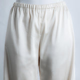 Pecchenino Satin Poolside Pant - RM Exclusive - Off-white (PO)