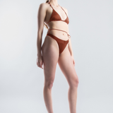 Tri Swim Top - Burnt Ochre (PO)