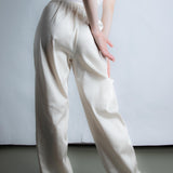 Pecchenino Satin Poolside Pant - RM Exclusive - Off-white (PO)