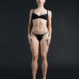 Mesh Low String G Brief - Black (PO)