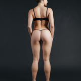 Mesh Low String G Brief - Black (PO)