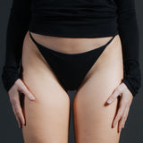 French String Brief - Black (PO)