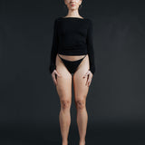 French String Brief - Black (PO)