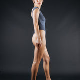 Sleeveless Office Bodysuit - Livid Grey (PO)