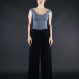 Sleeveless Office Bodysuit - Livid Grey (PO)