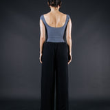 Sleeveless Office Bodysuit - Livid Grey (PO)