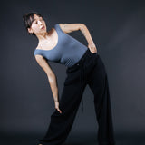 Sleeveless Office Bodysuit - Livid Grey (PO)