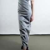 Jillian Maxi Dress - Silver Satin (PO)