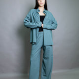 Duo Shirt - Aqua Stretch Wool (PO)