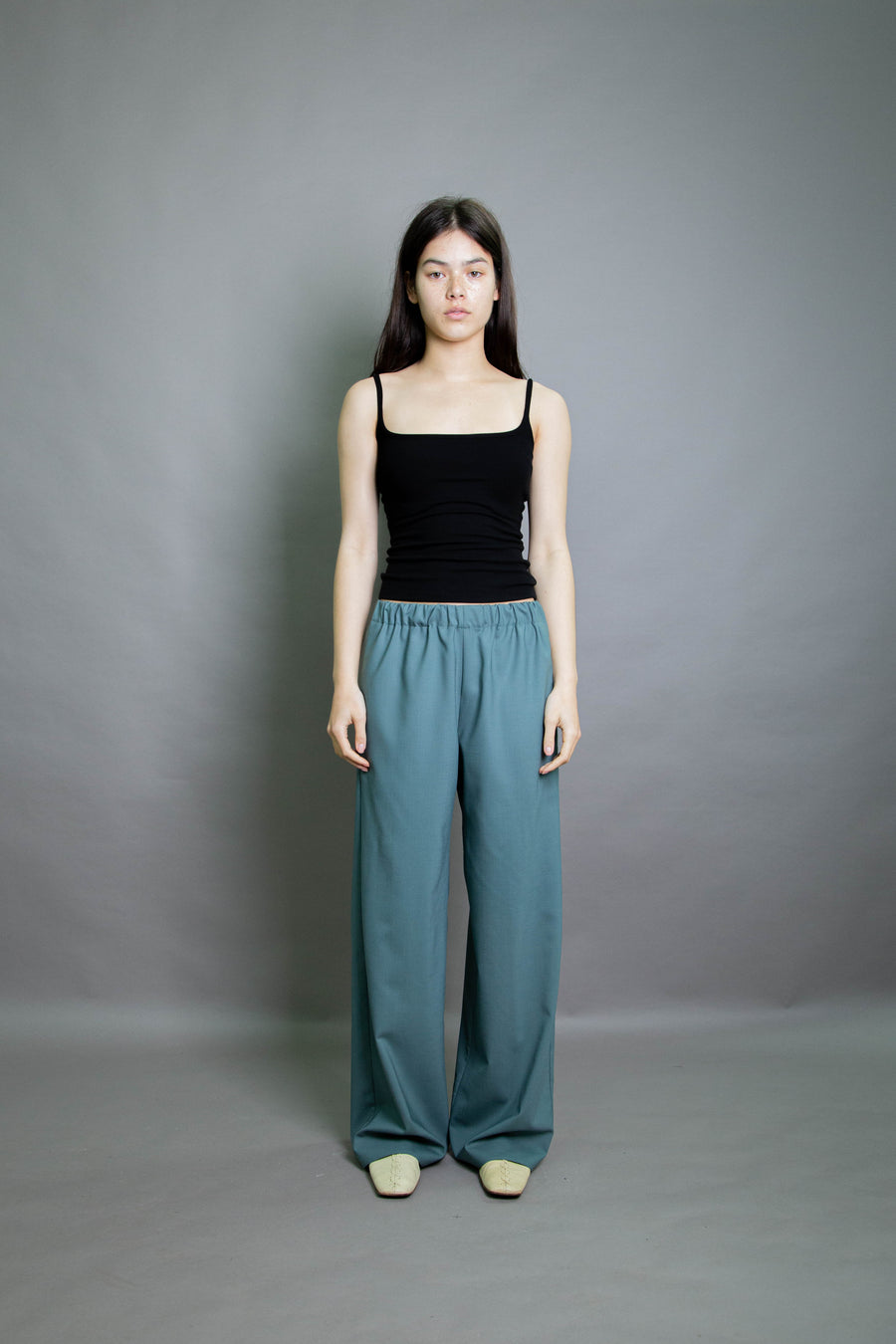 Duo Trouser - Aqua Stretch Wool (PO)