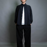 Duo Shirt - Black Stretch Wool (PO)