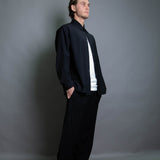 Duo Trouser - Black Stretch Wool (PO)