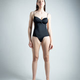 Jill Twist One-piece Swimsuit - Black (Ready-to-Ship)