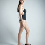 Jill Twist One-piece Swimsuit - Black (Ready-to-Ship)