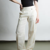 Beatrix Trousers - Off-white (PO)