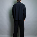 Duo Trouser - Black Stretch Wool (PO)