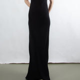 Sara Bias Dress - Black (PO)