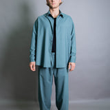 Duo Shirt - Aqua Stretch Wool (PO)