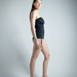 Tube One-piece Swimsuit - Black (PO)
