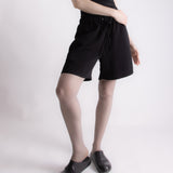 Easy Midi Short - Black Crepe (PO)