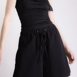 Easy Midi Short - Black Crepe (PO)