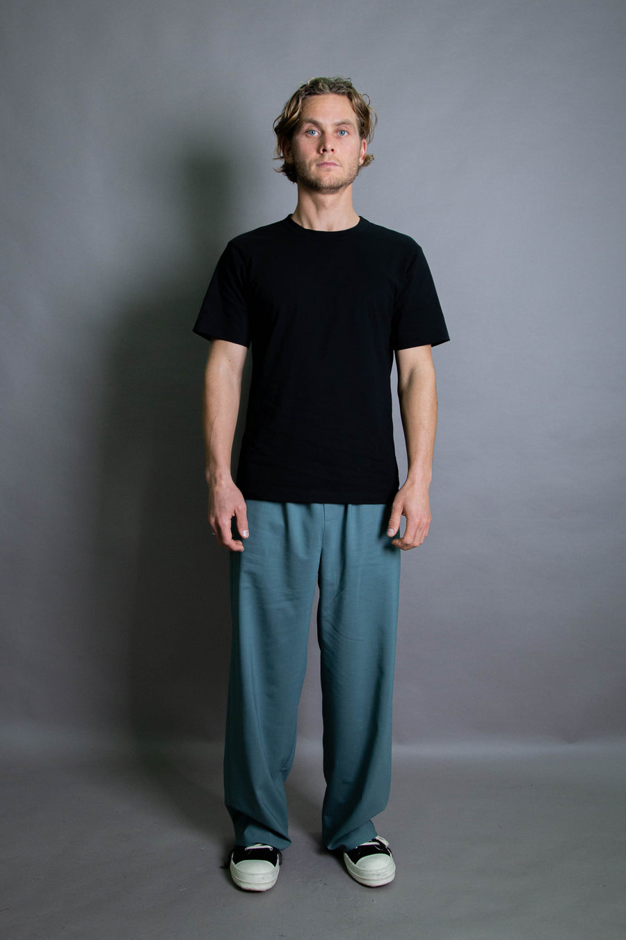 Duo Trouser - Aqua Stretch Wool (PO)