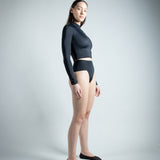 Cropped Rash Swim Top (PO)