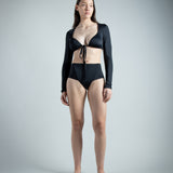 High-Rise LL Full Swim Brief - Black (PO)