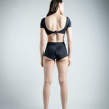 Mini Geraldine Swim Top - Black (PO)