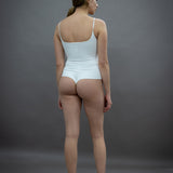 Jack Bodysuit - Organic cotton stretch - Off-white (PO)