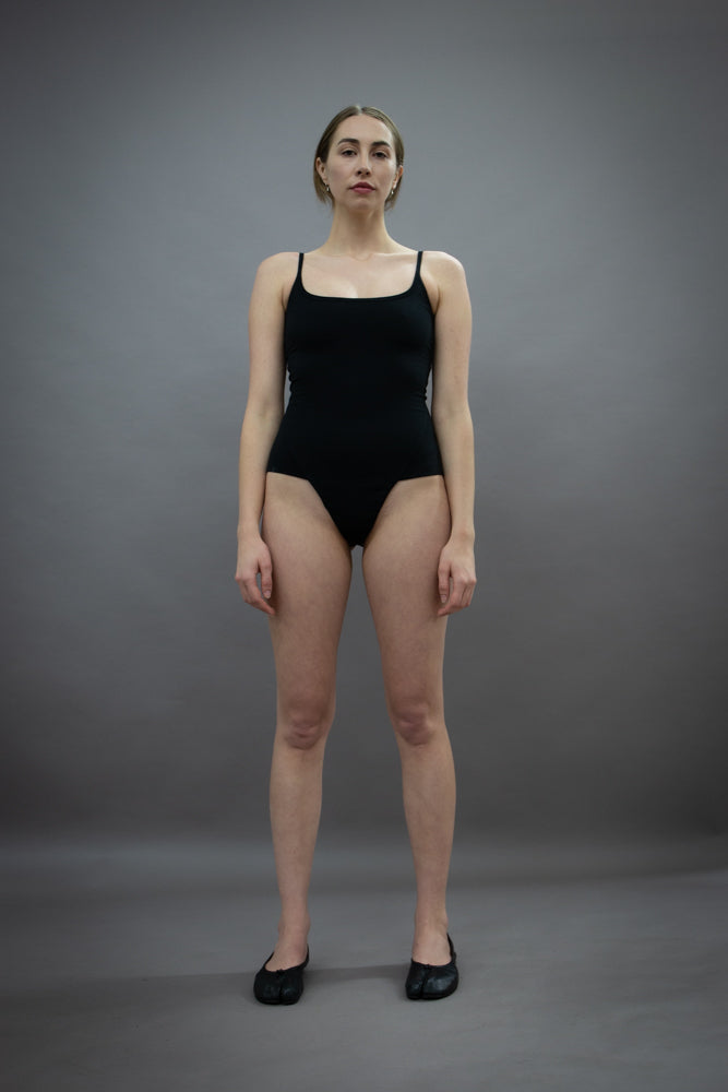 Jack Bodysuit - Organic cotton stretch - Black (PO)