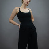 Jack Bodysuit - Organic cotton stretch - Black (PO)