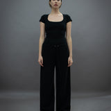 23 Bodysuit - Organic cotton stretch - Black (PO)